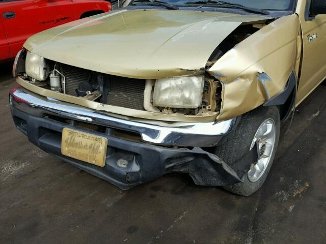 1N6DD21S7WC304836 - 1998 NISSAN FRONTIER X GOLD photo 9