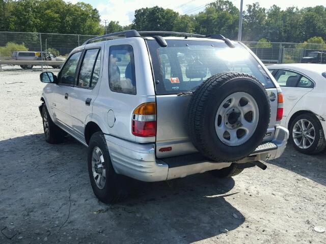 4S6DM58W5Y4411073 - 2000 HONDA PASSPORT E 银色 照片 3