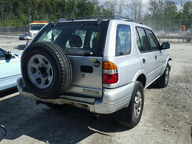4S6DM58W5Y4411073 - 2000 HONDA PASSPORT E 银色 照片 4