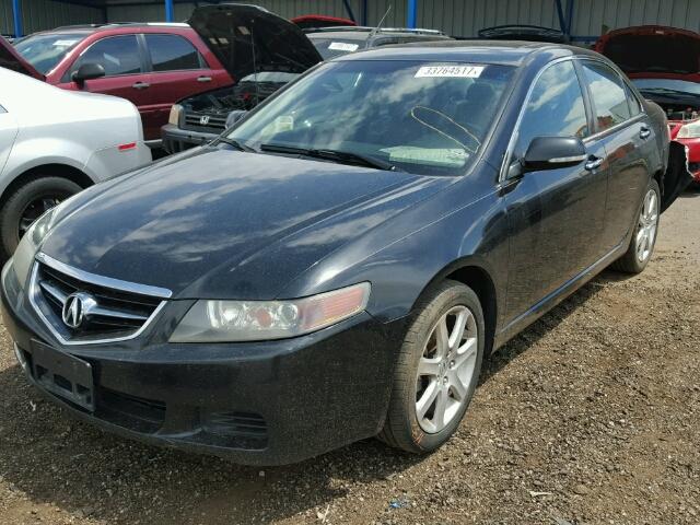 JH4CL96805C025037 - 2005 ACURA TSX BLACK photo 2