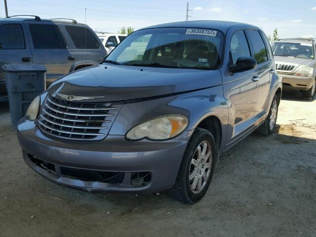 3A4FY58B37T626025 - 2007 CHRYSLER PT CRUISER BLUE photo 2