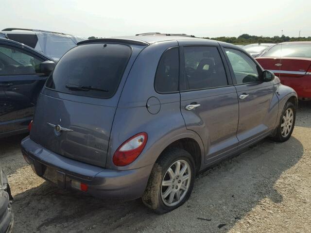 3A4FY58B37T626025 - 2007 CHRYSLER PT CRUISER BLUE photo 4