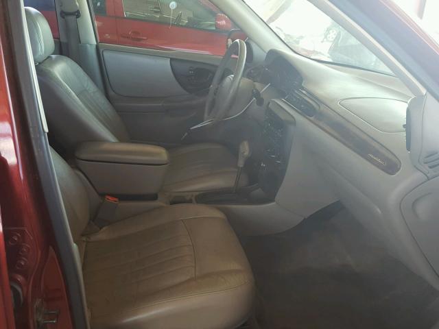 1G1NE52J52M574379 - 2002 CHEVROLET MALIBU LS MAROON photo 5