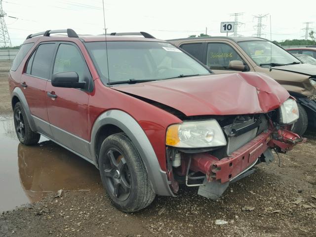 1FMZK01106GA06823 - 2006 FORD FREESTYLE RED photo 1