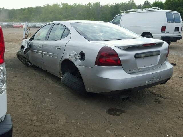 2G2WR554961280155 - 2006 PONTIAC GRAND PRIX Сірий фото 3