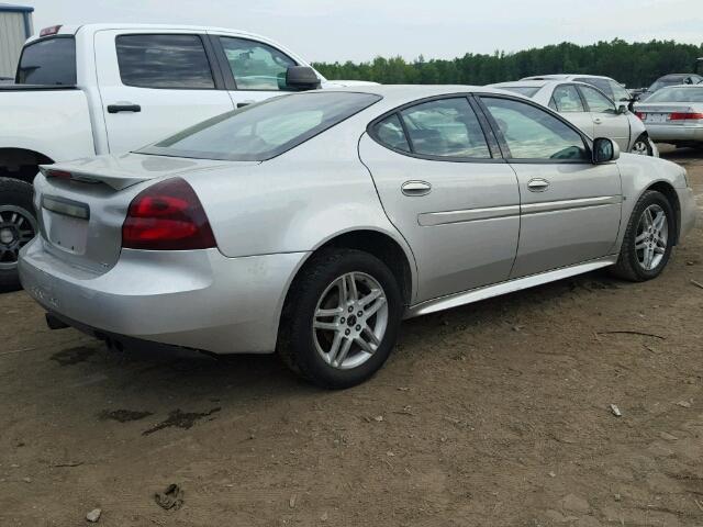 2G2WR554961280155 - 2006 PONTIAC GRAND PRIX Сірий фото 4
