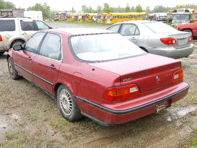 JH4KA7630MC048374 - 1991 ACURA LEGEND RED photo 3