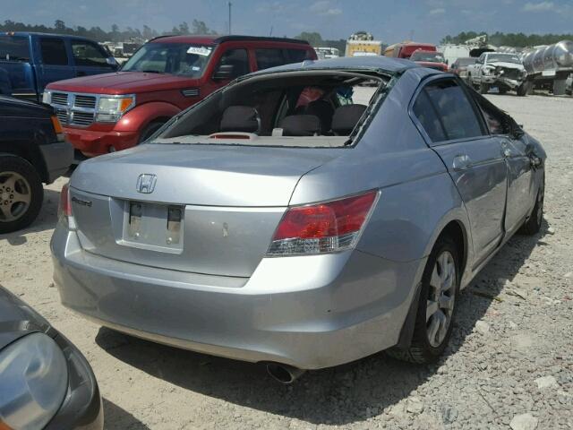 1HGCP26859A189920 - 2009 HONDA ACCORD EXL SILVER photo 4