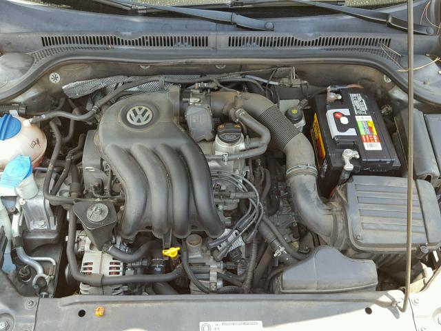 3VW2K7AJ2CM335973 - 2012 VOLKSWAGEN JETTA BASE 石墨色 照片 7