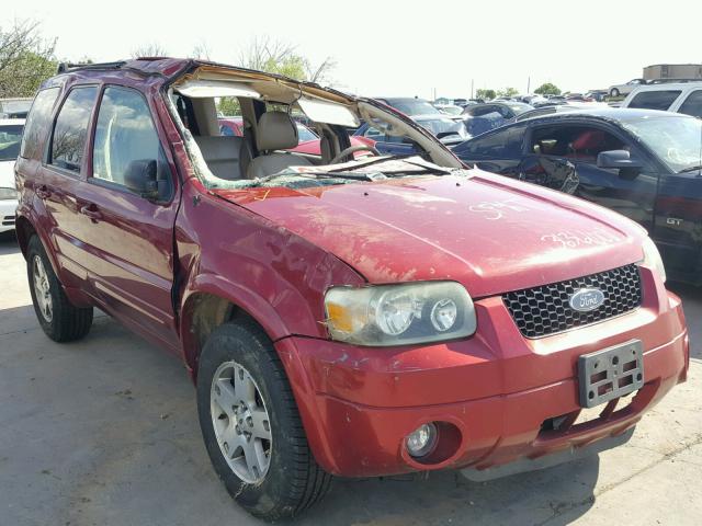 1FMYU04135KD64088 - 2005 FORD ESCAPE LIM RED photo 1