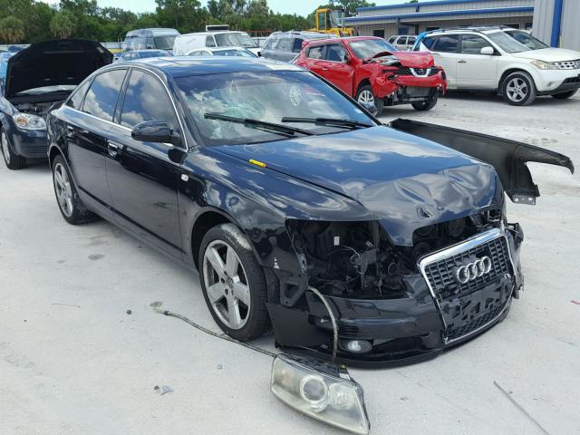 WAUAH74FX8N175775 - 2008 AUDI A6 3.2 BLACK photo 1