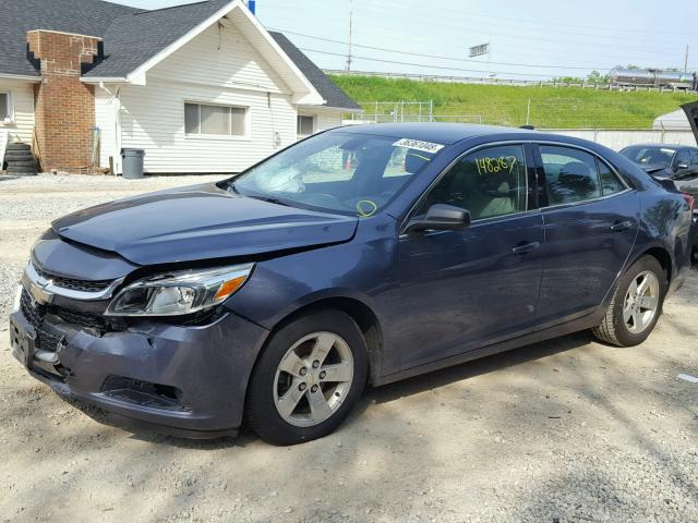 1G11A5SL9FF223870 - 2015 CHEVROLET MALIBU LS BLUE photo 2