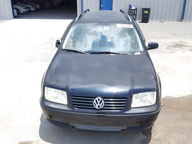 WVWSB61J81W628092 - 2001 VOLKSWAGEN JETTA GLS BLACK photo 9