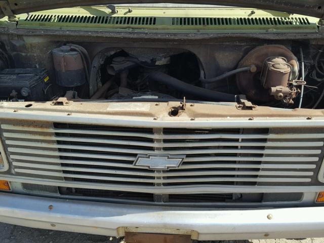 CGE262U131399 - 1972 CHEVROLET BEAUVILLE GREEN photo 7