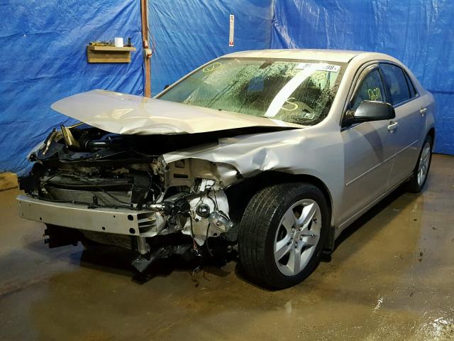 1G1ZB5EB6AF313912 - 2010 CHEVROLET MALIBU LS Qəhvəyi foto 2