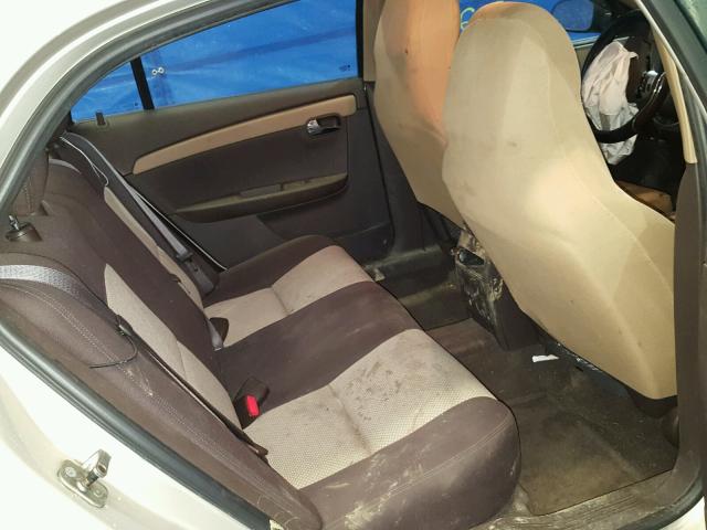 1G1ZB5EB6AF313912 - 2010 CHEVROLET MALIBU LS Qəhvəyi foto 6