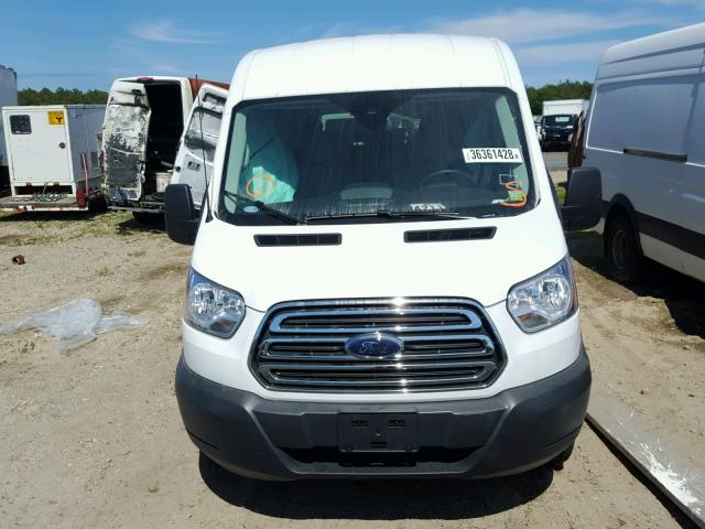 1FBAX2CM0HKA97537 - 2017 FORD TRANSIT T- WHITE photo 9