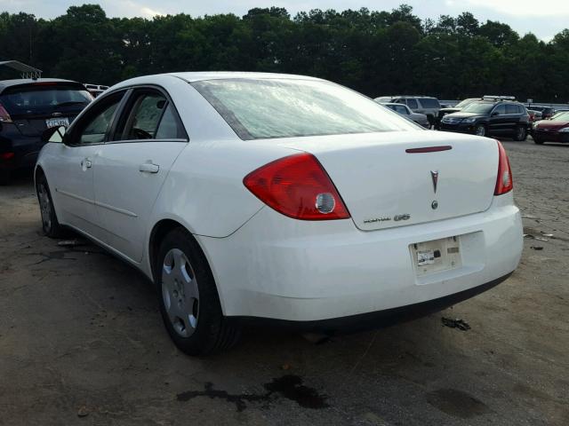 1G2ZF57B084158017 - 2008 PONTIAC G6 VALUE L WHITE photo 3