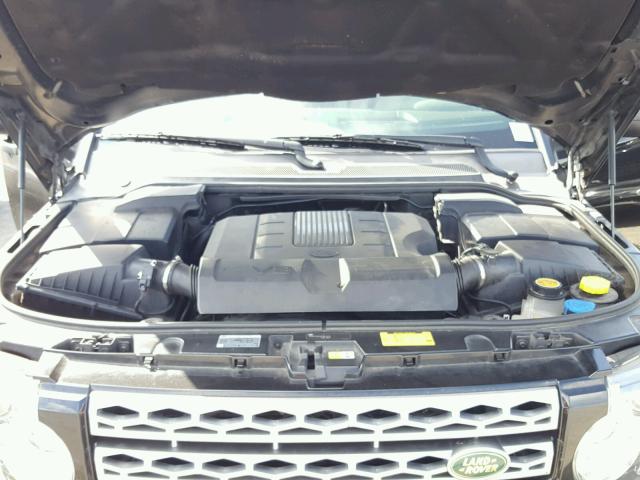 SALAK2D46AA538598 - 2010 LAND ROVER LR4 HSE LU BLACK photo 7