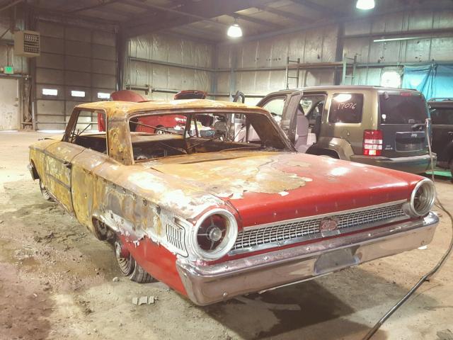 3D67X115131 - 1963 FORD GALAXIE RED photo 3