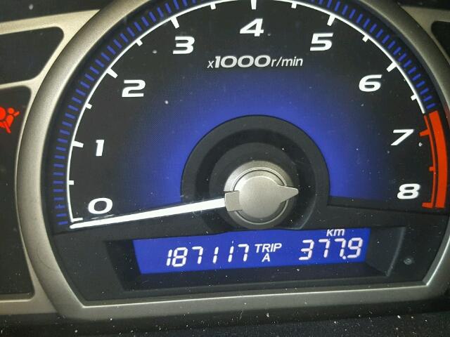 2HGFA1F07AH018921 - 2010 HONDA CIVIC EXL 白色 照片 8