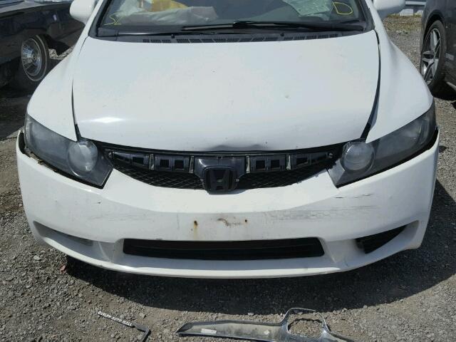 2HGFA1F07AH018921 - 2010 HONDA CIVIC EXL 白色 照片 9