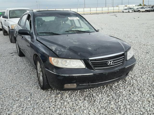 KMHFC46F77A184017 - 2007 HYUNDAI AZERA SE BLACK photo 1