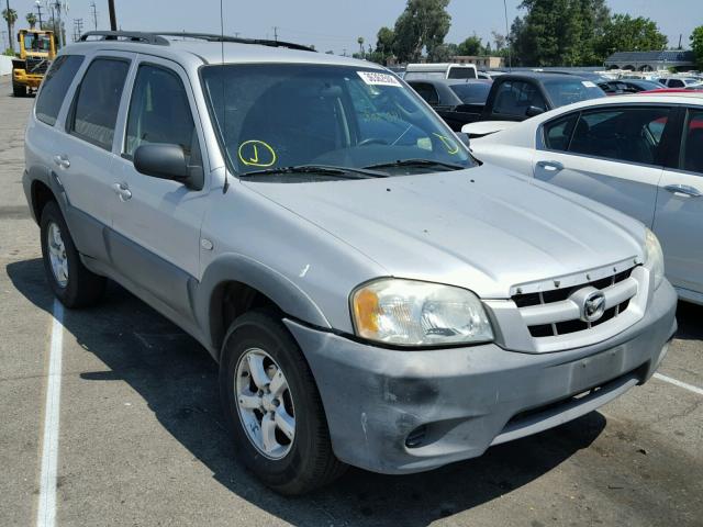 4F2YZ02Z26KM34759 - 2006 MAZDA TRIBUTE I SILVER photo 1