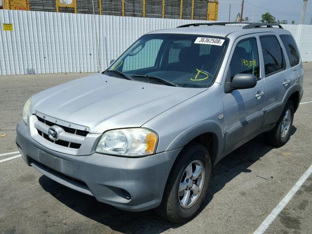 4F2YZ02Z26KM34759 - 2006 MAZDA TRIBUTE I SILVER photo 2