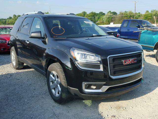 1GKKRPKD3GJ206512 - 2016 GMC ACADIA SLE BLACK photo 1