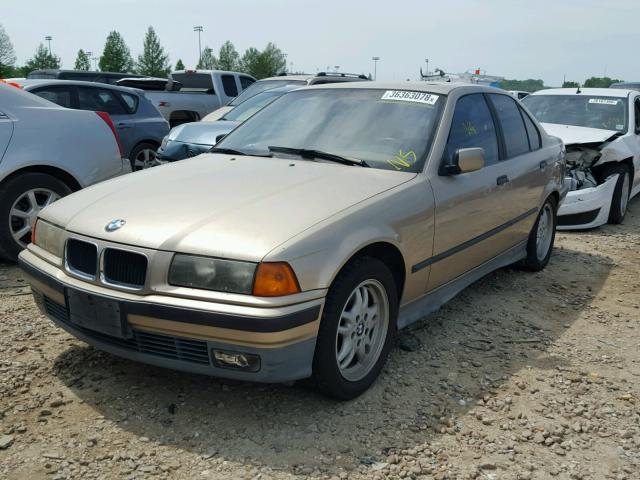WBACB4329RFL16516 - 1994 BMW 325 I AUTO GOLD photo 2