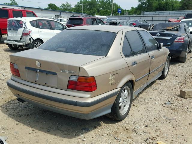 WBACB4329RFL16516 - 1994 BMW 325 I AUTO GOLD photo 4