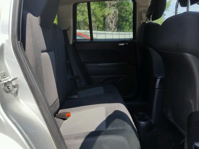 1J4NF1FB4BD279428 - 2011 JEEP COMPASS SP SILVER photo 6