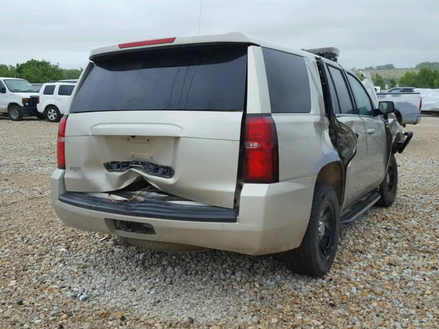 1GNLC2EC1FR266187 - 2015 CHEVROLET TAHOE POLI BROWN photo 4