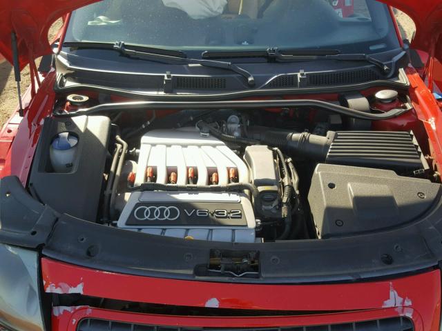 TRUWF28N041019786 - 2004 AUDI TT 3.2 QUA RED photo 7