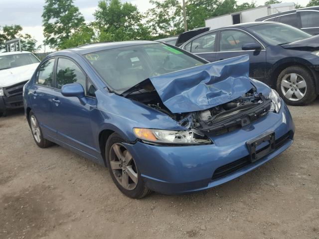 1HGFA16918L004217 - 2008 HONDA CIVIC EXL 蓝色 照片 1