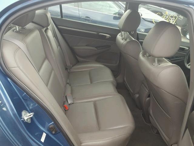 1HGFA16918L004217 - 2008 HONDA CIVIC EXL 蓝色 照片 6