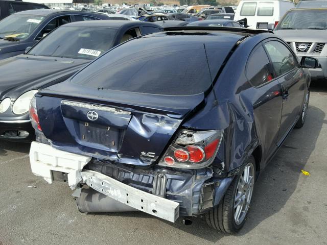 JTKDE167280224534 - 2008 TOYOTA SCION TC 蓝色 照片 4