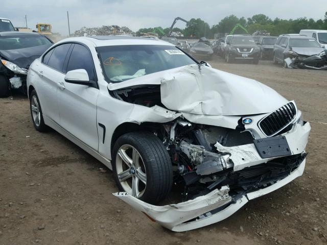 WBA4A7C56FD414901 - 2015 BMW 428 XI WHITE photo 1