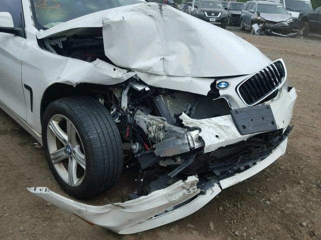 WBA4A7C56FD414901 - 2015 BMW 428 XI WHITE photo 9