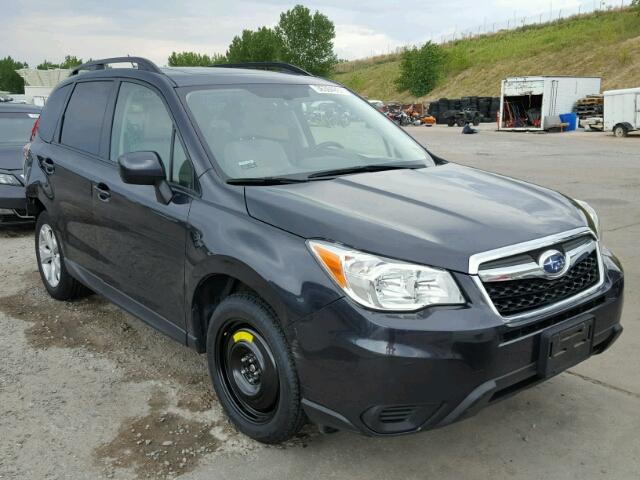 JF2SJAEC5EH522633 - 2014 SUBARU FORESTER CHARCOAL photo 1