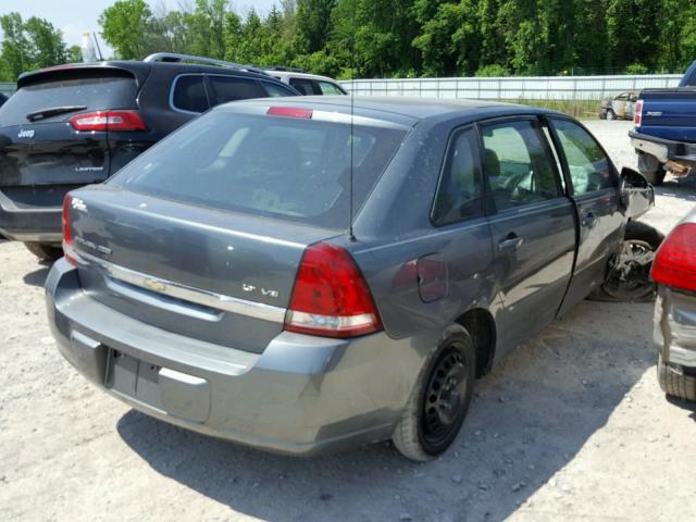 1G1ZT61806F112401 - 2006 CHEVROLET MALIBU MAX GRAY photo 4