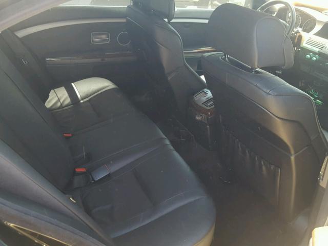 WBAHL83506DT05786 - 2006 BMW 750 I Սև լուսանկար 6