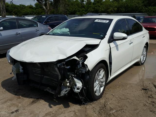 4T1BK1EB2EU103290 - 2014 TOYOTA AVALON BAS WHITE photo 2