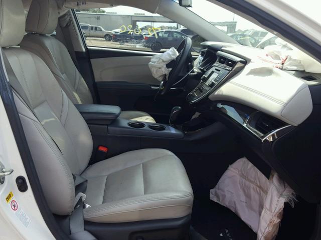 4T1BK1EB2EU103290 - 2014 TOYOTA AVALON BAS თეთრი ფოტო 5