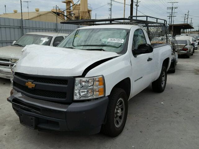 1GCNCPEX7DZ399504 - 2013 CHEVROLET SILVERADO WHITE photo 2