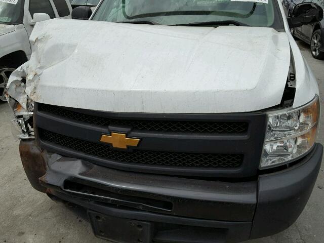 1GCNCPEX7DZ399504 - 2013 CHEVROLET SILVERADO WHITE photo 7