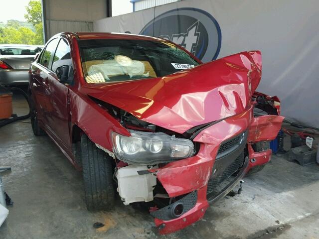 JA3AU86U38U011191 - 2008 MITSUBISHI LANCER GTS RED photo 1