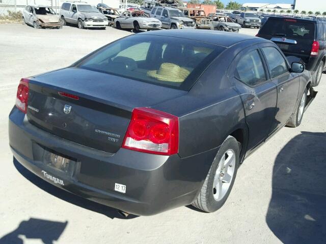 2B3KA33V69H622255 - 2009 DODGE CHARGER SX GRAY photo 4