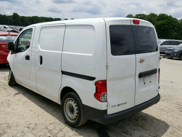 3N63M0YN5GK694881 - 2016 CHEVROLET CITY EXPRE WHITE photo 3